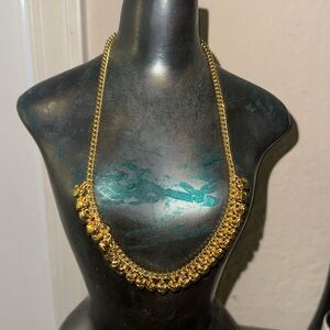 NWT JUICY COUTURE 16” heart necklace. Super cute gold plated.